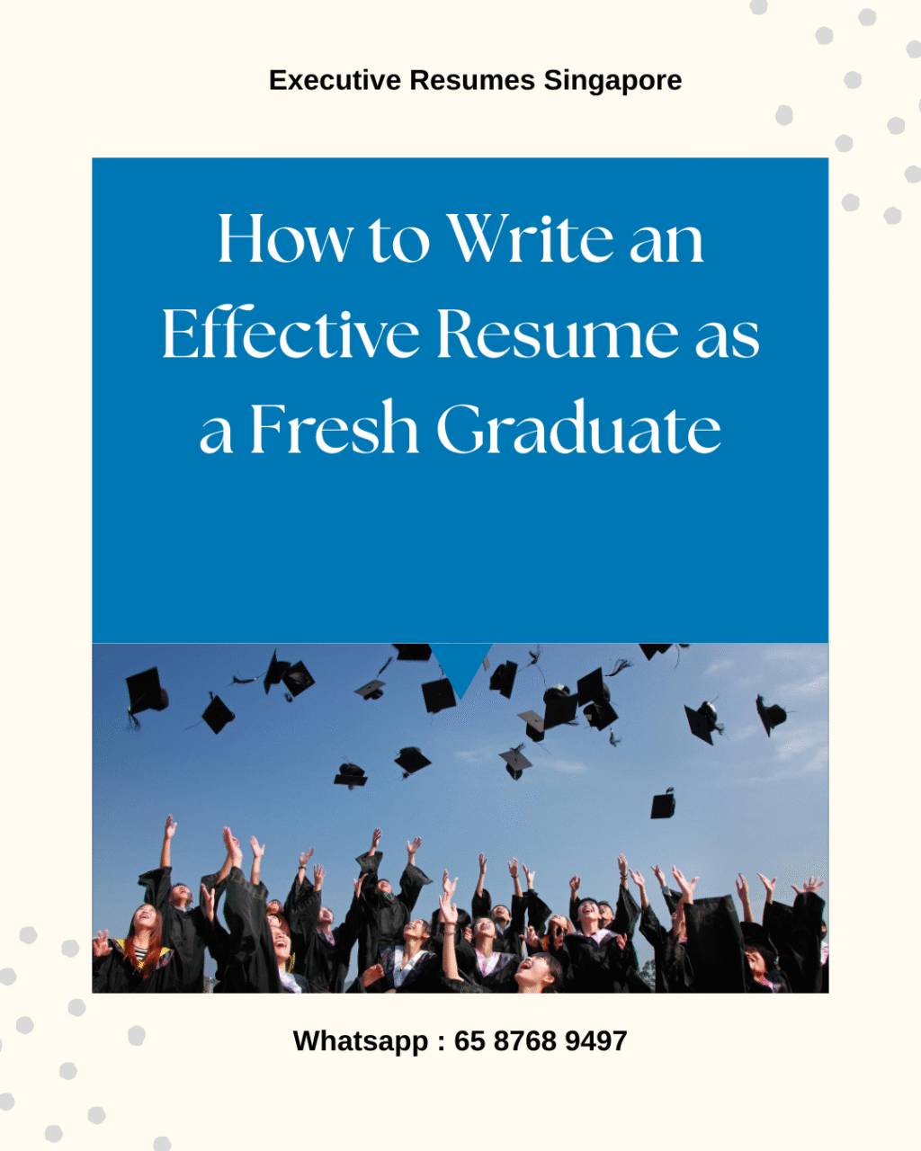 How to Write an Effective Resume as a Fresh Graduate
