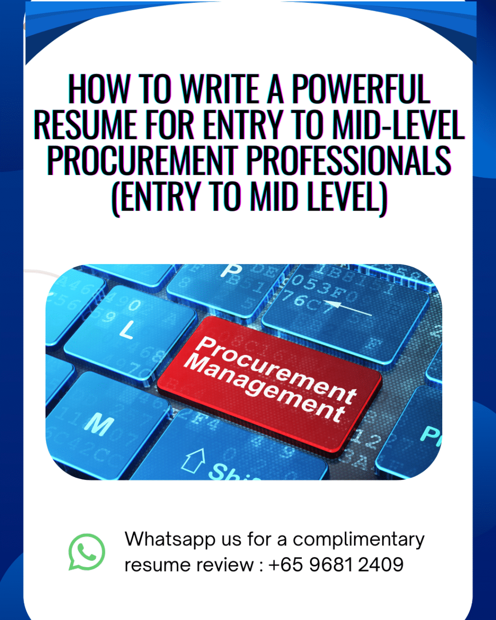 How to Write a Powerful Resume for Entry to Mid-Level Procurement Professionals