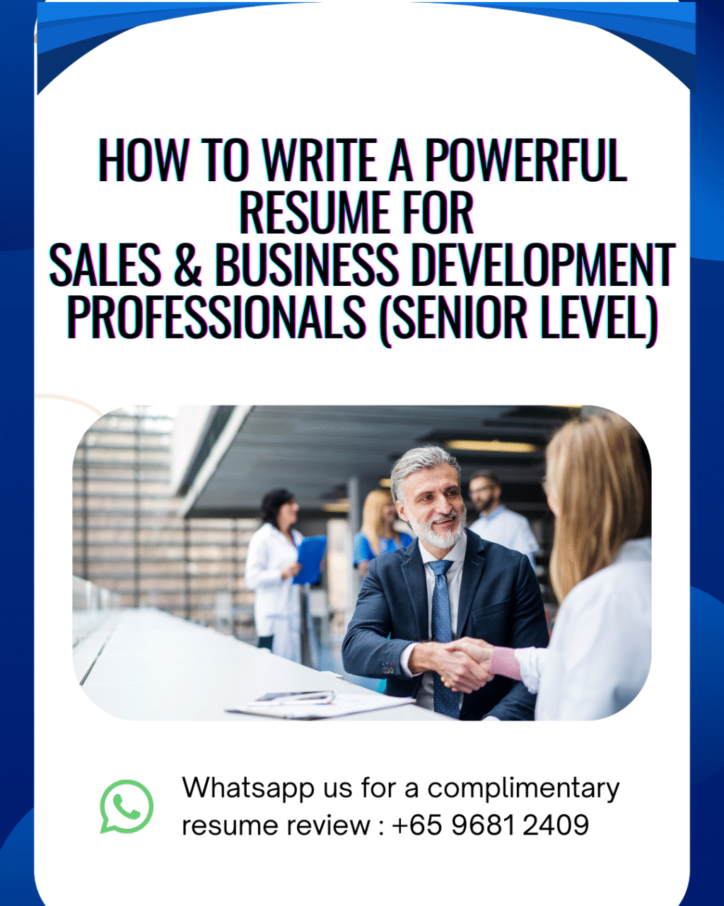 How to Write a Senior Sales & Business Development Resume